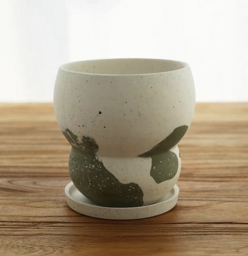 Plant pot indoor speckled - pot,