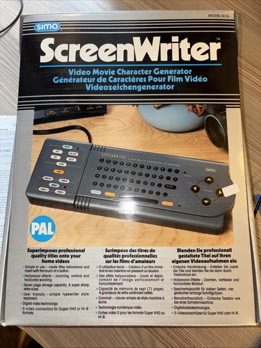 Sima screenwriter pal - sima, video