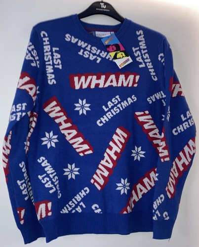 Wham christmas blue jumper - tu,