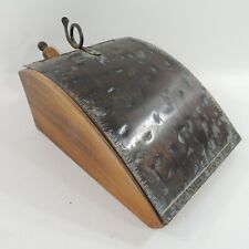 Antique Wood Coal Scuttle Box