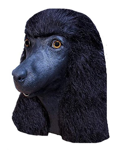 Adult poodle dog mask - poodle,