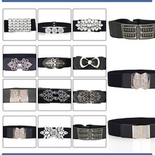 Women Ladies Wide Fashion Belt
