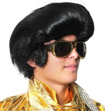Mens 1950s rock roll wig - mens,