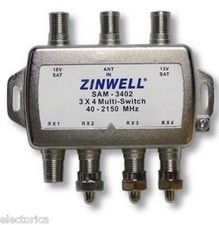 3X4 MULTI-SWITCH QUAD OUTPUT