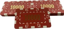 10 x Poker Casino Numbered