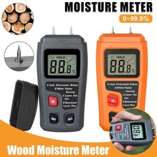Digital Moisture Detector Damp Meter Brick Wood Screed Wallpaper Caravan Tester