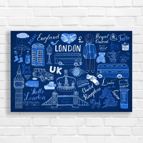 London city doodles tower - london,