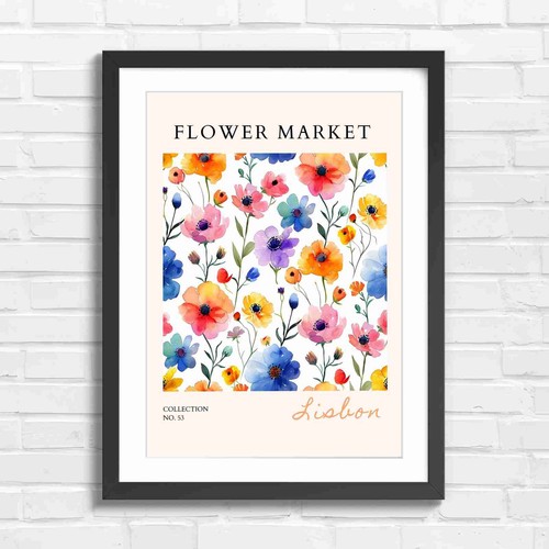 Vibrant flower market - flower,