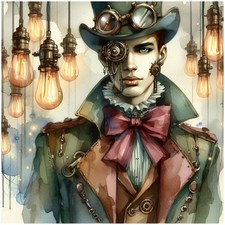 STEAMPUNK MAN - RETRO