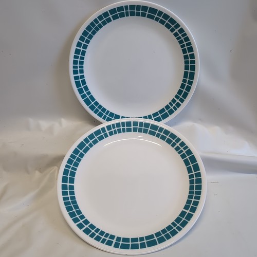 Corelle aqua tile - corelle, breakfast