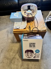 Homemedics Bubble Mate Foot Spa with Removable Pumice Stone Plus Ionic Foot Spa