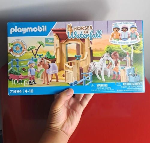Playmobil horses waterfall - playmobil,