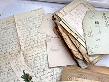 Large Collection ( 60 plus ) WW1 German Soldier Letters 1915-1918, from Walter