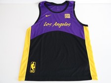 Nike Los Angeles Lakers Dri-FIT Basketball Tank Top Large Jersey Vest