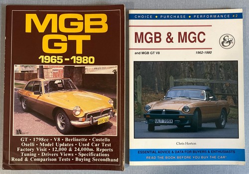 Mgb books mgc 1962 - books, x2
