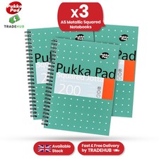 Pack of 3 Pukka Pad A5 Squared