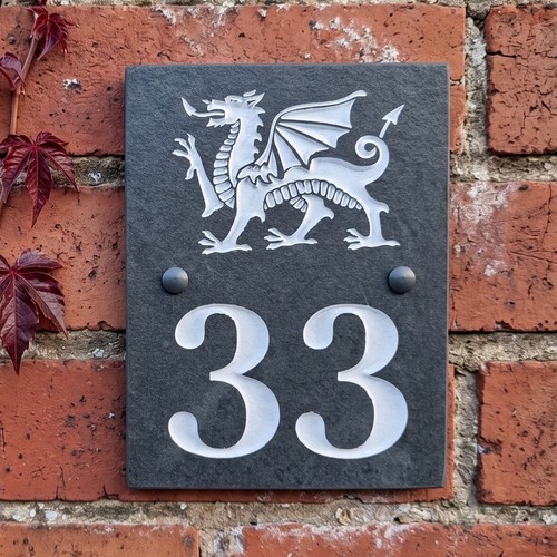 Welsh dragon personalised name - personalised,