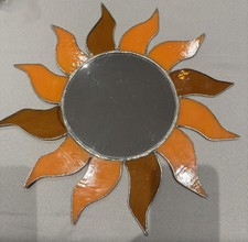 Stained Glass Leaded Mirror