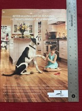 Pergo Wood Flooring Great Dane 2009 Print Ad - Great To Frame!