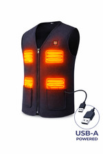Electric heated vest usb - heated,