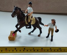 Papo horse and girl rider and