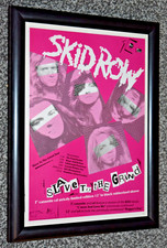 SKID ROW band framed A4 lovers