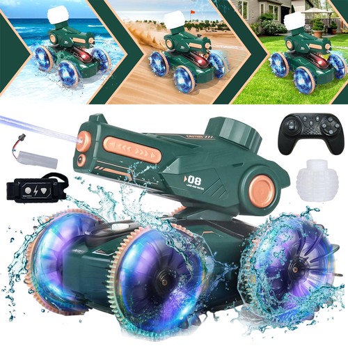 Amphibious stunt car remote - rc,
