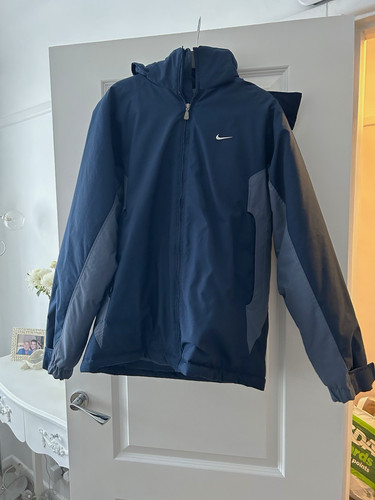 Nike men navy hooded - men's,