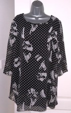 SOON Ladies  Black Mix Printed