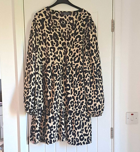 Primark beige black leopard - beige/black,