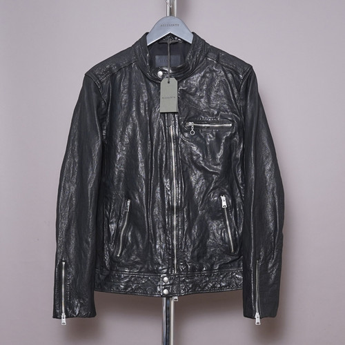 All saints leather jacket - all,