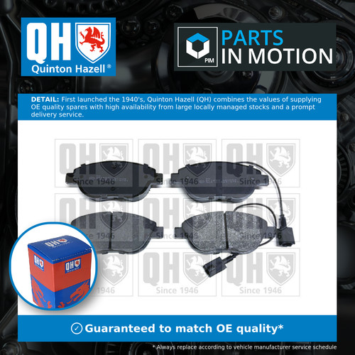 Brake pads set fits - brake, fiat