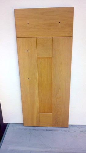 Solid light oak shaker kitchen - solid,