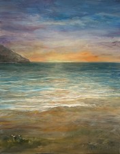 New Scenic Ocean Painting by