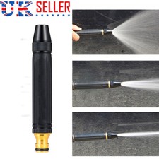 Metal High Pressure Water Spray Gun Nozzle Garden Hose Pipe Lawn Car Wash Tool.