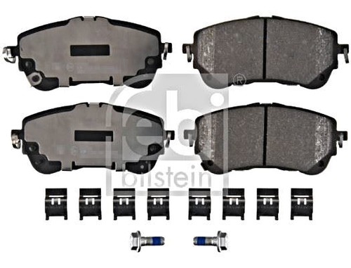 Front disc brake pad - pad, set