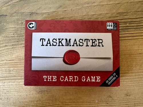 Taskmaster the card game - taskmaster:,