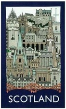 Scottish Tea Towel Souvenir