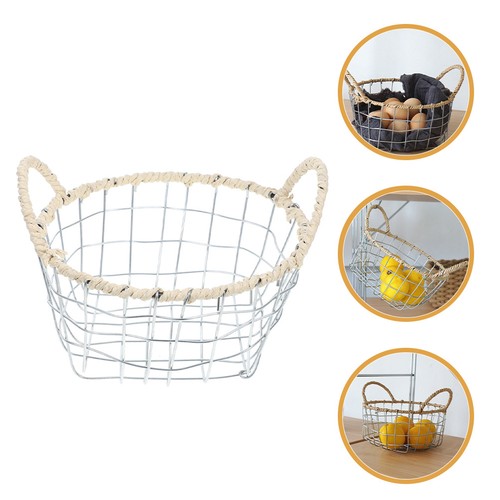 Basket with handle potato for - handle,