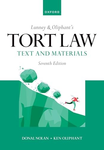 Lunney oliphant tort law - oliphant's,