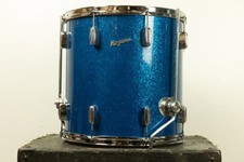 1960s Rogers 16x16 Sparkling Blue Pearl Floor Tom