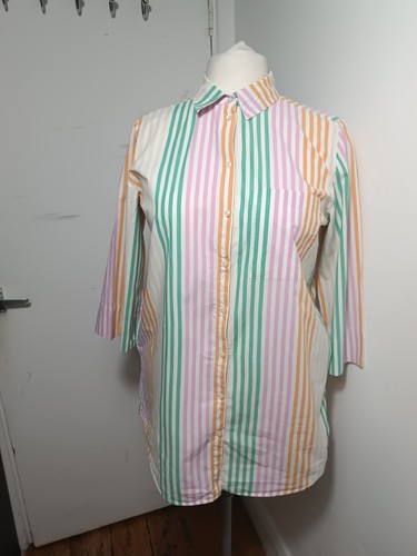 Candy stripe button down - button, shirt