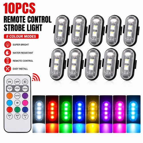 10pack remote control strobe - 10pack,