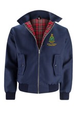 The Royal Marines Commando embroidered Harrington Jacket Classic Bomber Jacket
