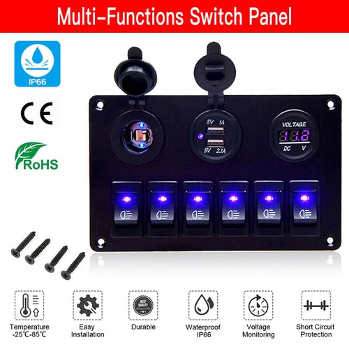 Gang 12v 24v fuse box - 12v/24v,