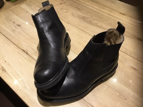 Black leather grosvenor shoe - grosvenor,