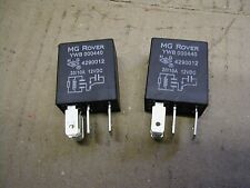 MG TF 2005 on Heated rear window relay YWB000440 2 pieces