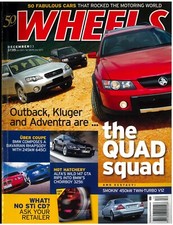 WHEELS car Magazine December