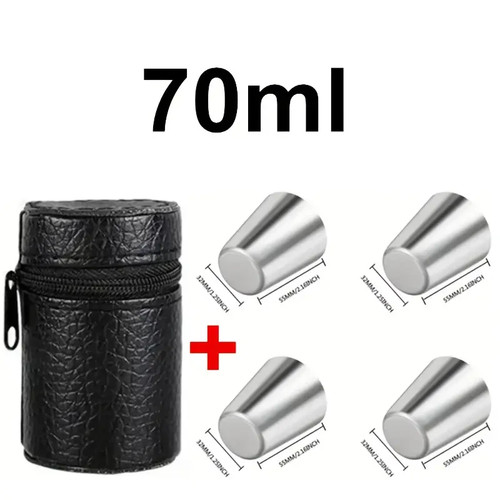 Set four 70ml - set, stainless