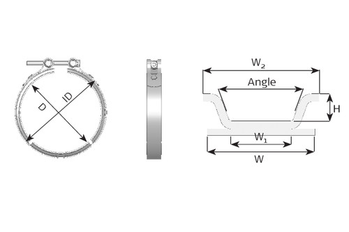 New clamp exhaust system - clamp,,